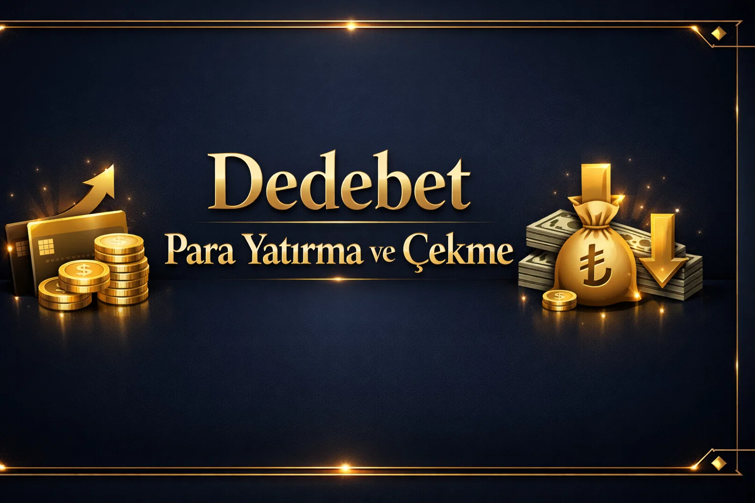 Dedebet Para Yatırma ve Çekme 